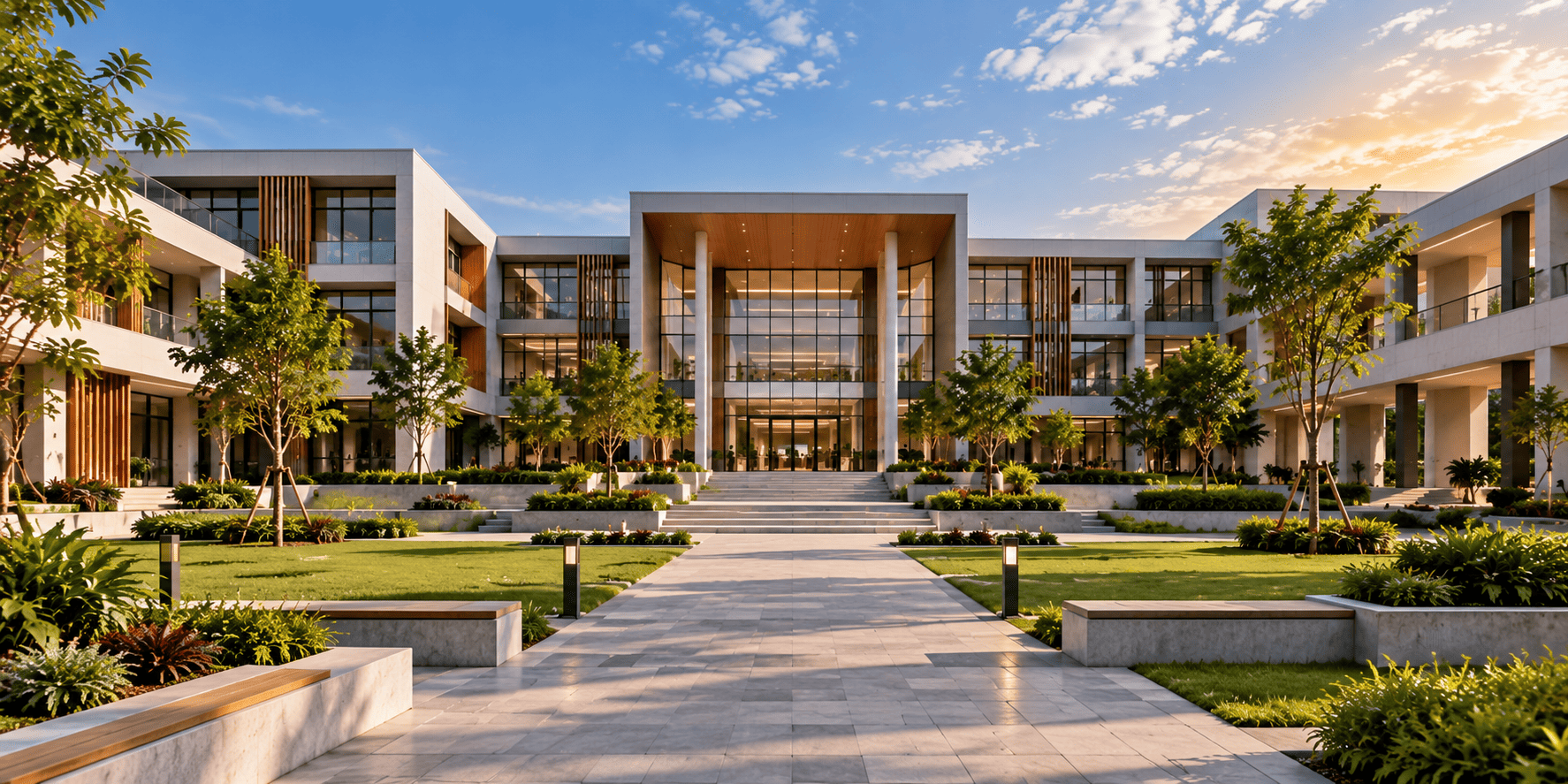 Representative educational and institutional architecture