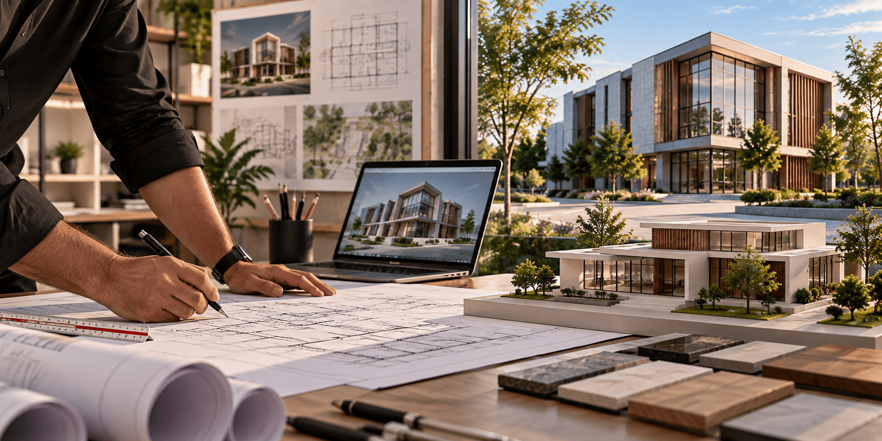Representative architecture and planning visual