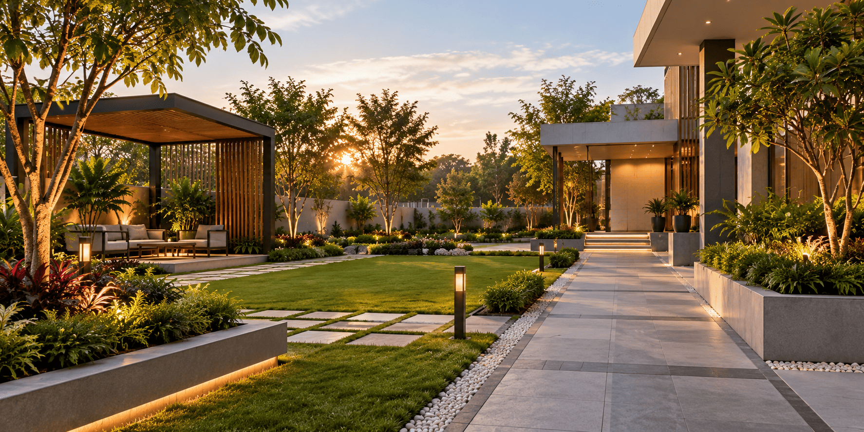 Representative landscape and outdoor design